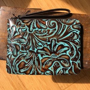 Patricia Nash Leather Tooled Cassini Bag NWT